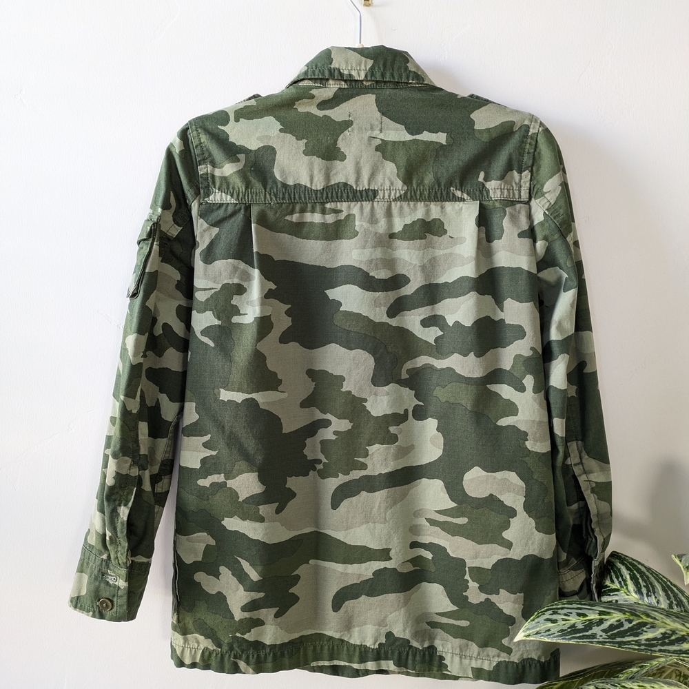 J. Crew Women's Camouflage Light Jacket - Picture 6 of 7